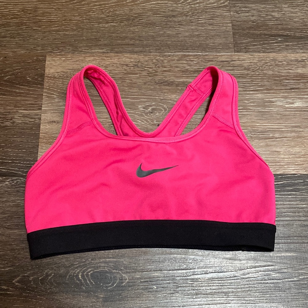 Nike Pink Racerback Sports Bra